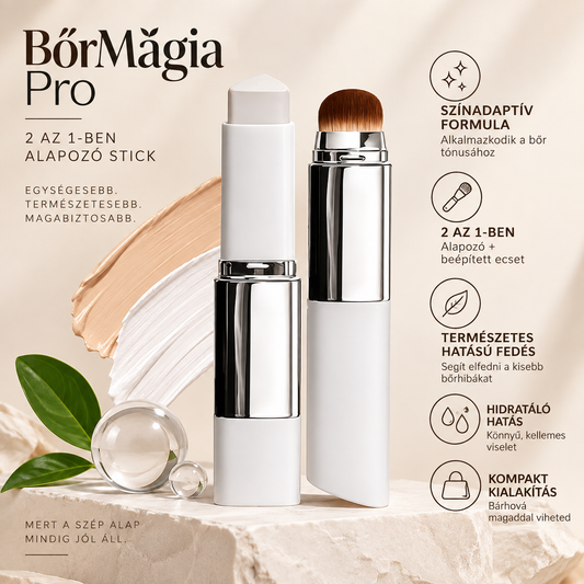 BőrMágia Pro – 2 az 1-ben Alapozó Stick